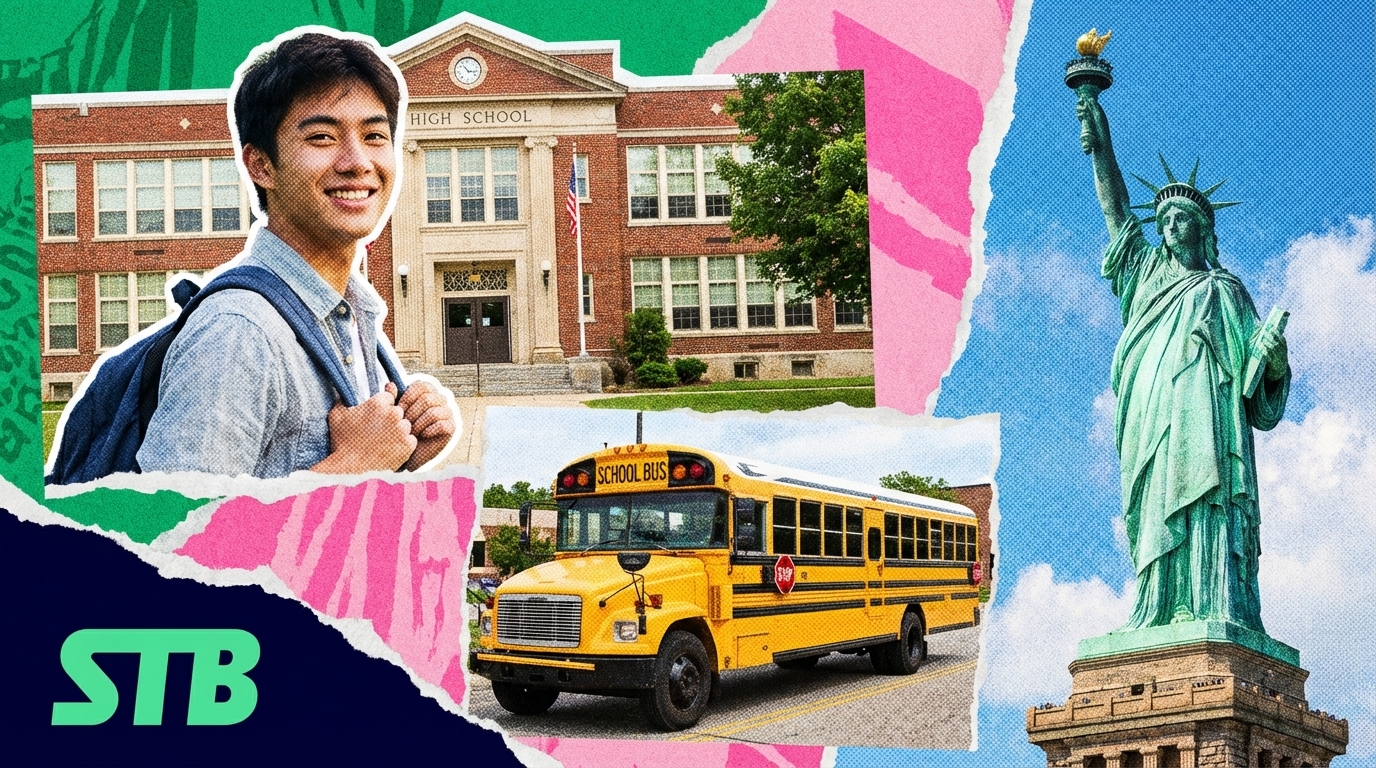 Como fazer ensino médio nos EUA em 2026: guia completo