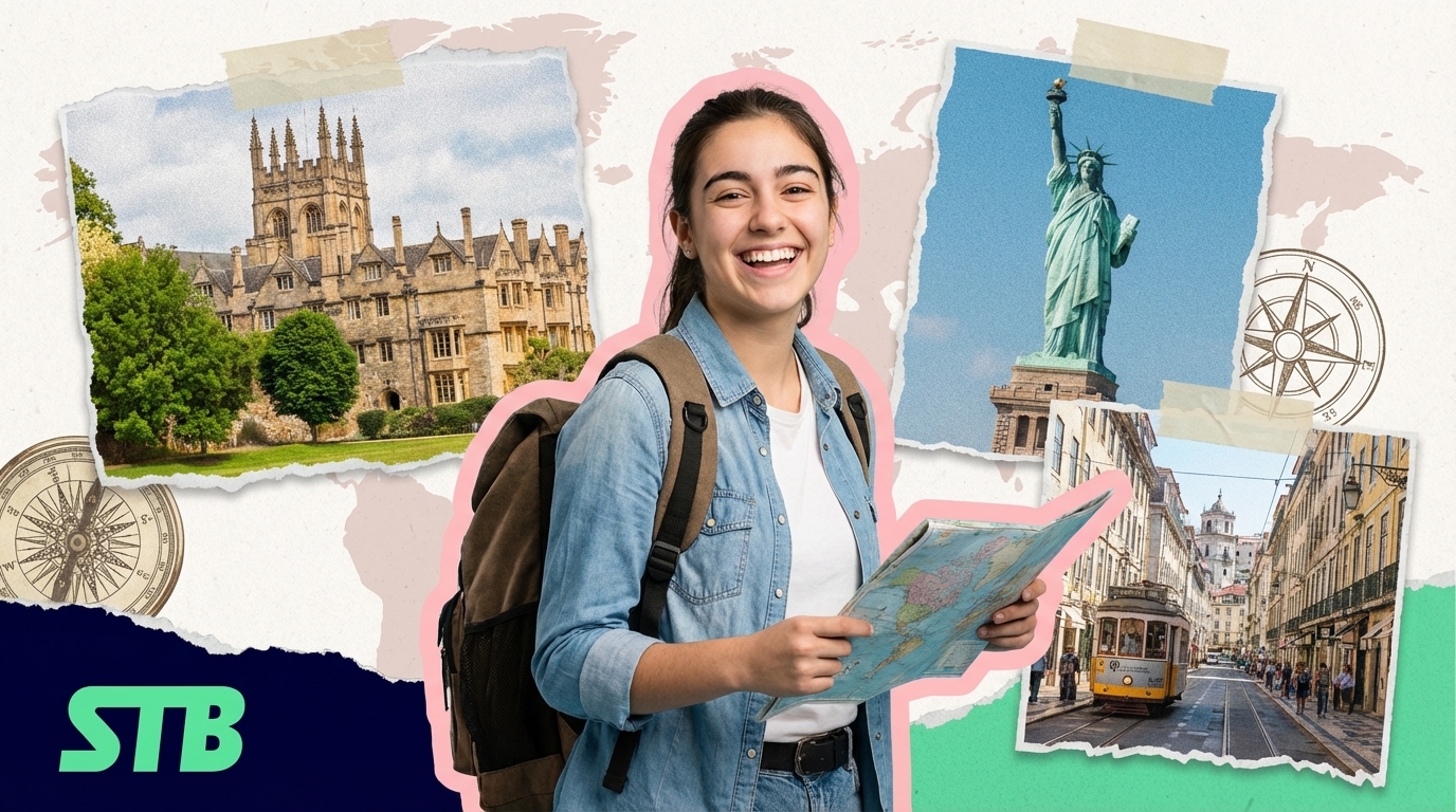 Roteiro para experiências no mercado educacional internacional